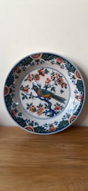 Listing 10 of 11 for Dutch Tichelaar Makkum handpainted Delft chinoiserie style wall hanging charger