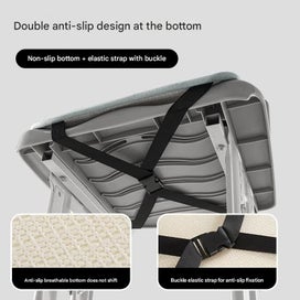 Listing 4 of 5 for Elosung Memory Foam Student Seat Cushion Pressure Relief Non Slip With Adjustabl