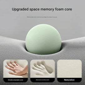 Listing 5 of 5 for Elosung Memory Foam Student Seat Cushion Pressure Relief Non Slip With Adjustabl