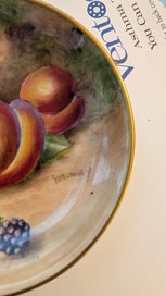 Listing 2 of 5 for ROYAL WORCESTER Fruit Signed Small Dish (save $100)