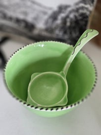 Listing 5 of 5 for Crown Ducal dish and spoon