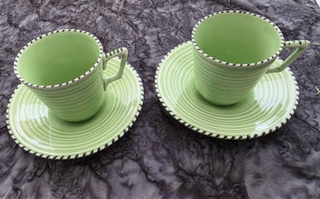 Listing 1 of 4 for 2 crown Ducal cups and saucers