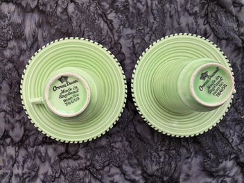 Listing 4 of 4 for 2 crown Ducal cups and saucers