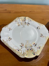 Listing 6 of 7 for Rare Gold Shelley Queen Anne trio art deco