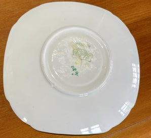 Listing 2 of 2 for Shelley Queen Anne plate art deco