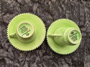 Listing 5 of 6 for 2 crown Ducal cups and saucers