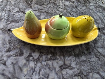 Listing 1 of 5 for Carltonware vintage fruit condiment set