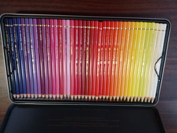 Listing 2 of 5 for 120 FABER CASTELL POLYCHROMOS COLOR PENCILS IN TIN, INCLUDES NEW COLOR WHEEL