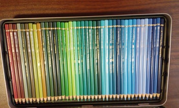Listing 5 of 5 for 120 FABER CASTELL POLYCHROMOS COLOR PENCILS IN TIN, INCLUDES NEW COLOR WHEEL