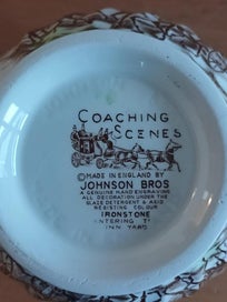 Listing 5 of 5 for Johnson Brothers Ironstone jug - Coaching scene