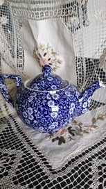 Listing 1 of 7 for Large Burleigh Calico Teapot 4 cup capacity
