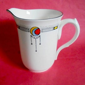 Listing 1 of 4 for SUPERB SHELLY BONE CHINA ART DECO MILK JUG PATTERN 11306 c 1925