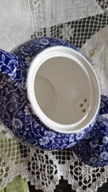 Listing 7 of 7 for Large Burleigh Calico Teapot 4 cup capacity