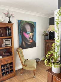 Listing 4 of 4 for The Face …. Bespoke… 900x1200 Hand Painted Art