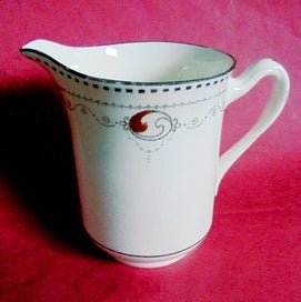 Listing 1 of 4 for SUPERB SHELLY BONE CHINA ART DECO MILK JUG PATTERN 11369 c 1925