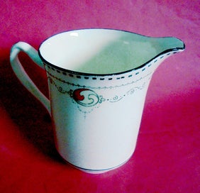 Listing 2 of 4 for SUPERB SHELLY BONE CHINA ART DECO MILK JUG PATTERN 11369 c 1925