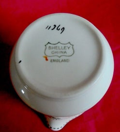 Listing 4 of 4 for SUPERB SHELLY BONE CHINA ART DECO MILK JUG PATTERN 11369 c 1925