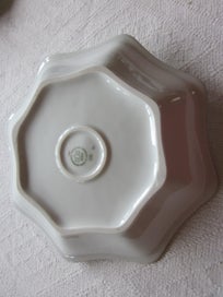 Listing 5 of 8 for Rare Seagull Service Dish with gold Eight Edged by Bing & Gondahl Copenhagen
