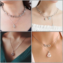 Listing 3 of 6 for 78.7 Feet 10 Rolls Stainless Steel Necklace Chains Bulk for Jewelry Making,