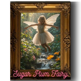 Listing 1 of 14 for Sugar Plum Fairy – Enchanted Woodland Fantasy Wall Art Print
