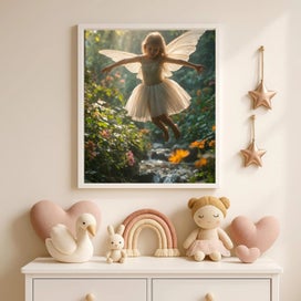 Listing 3 of 14 for Sugar Plum Fairy – Enchanted Woodland Fantasy Wall Art Print