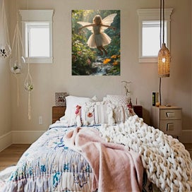 Listing 4 of 14 for Sugar Plum Fairy – Enchanted Woodland Fantasy Wall Art Print