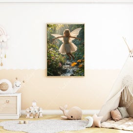 Listing 5 of 14 for Sugar Plum Fairy – Enchanted Woodland Fantasy Wall Art Print