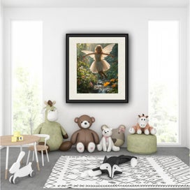 Listing 7 of 14 for Sugar Plum Fairy – Enchanted Woodland Fantasy Wall Art Print