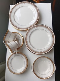 Listing 1 of 6 for 23 pc Noritake Windermere 7030 Bowls, Plates, Tea Cups & Saucer GR8 COND