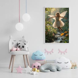 Listing 10 of 14 for Sugar Plum Fairy – Enchanted Woodland Fantasy Wall Art Print