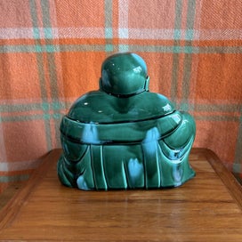 Listing 3 of 6 for Mid Century Pottery Buddha