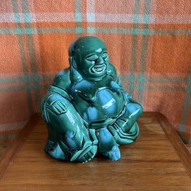 Listing 2 of 6 for Mid Century Pottery Buddha