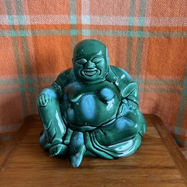 Listing 1 of 6 for Mid Century Pottery Buddha