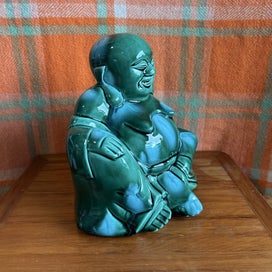 Listing 4 of 6 for Mid Century Pottery Buddha