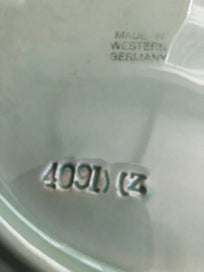 Listing 3 of 5 for German Majolica Look----- Set Of Display Plates.