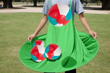 Listing 3 of 6 for Granny Pants Outdoor Game Set Adults Entertainment Throwing Game for Party-Green