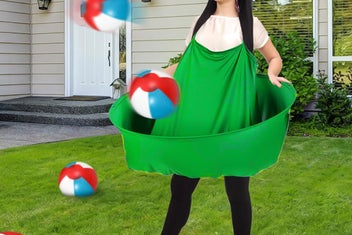Listing 4 of 6 for Granny Pants Outdoor Game Set Adults Entertainment Throwing Game for Party-Green