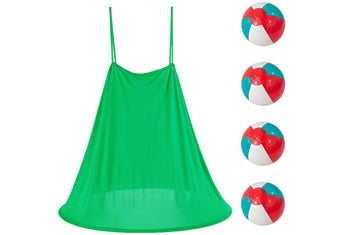 Listing 5 of 6 for Granny Pants Outdoor Game Set Adults Entertainment Throwing Game for Party-Green