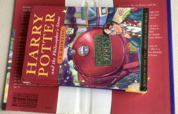 Listing 4 of 10 for Harry Potter; Philosopher’s Stone, Hardcover #3 Print, GB.