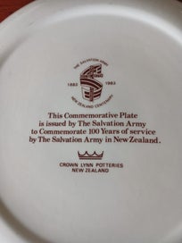 Listing 3 of 3 for Crown lynn 1983 Salvation Army Centenary.