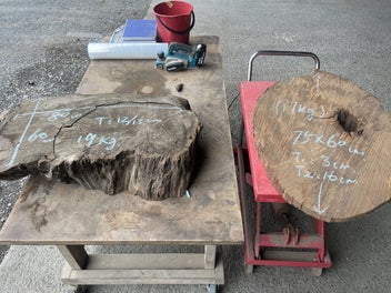 Listing 1 of 20 for Ancient Swamp Kauri – Small Slabs for Woodworks (Kiln-Dried Ready to Work)