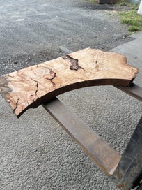 Listing 6 of 19 for Small Ancient Swamp Kauri Slab – 120 × 70/50 × 7 cm (Ready to Work)