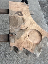 Listing 11 of 19 for Small Ancient Swamp Kauri Slab – 120 × 70/50 × 7 cm (Ready to Work)