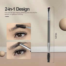 Listing 3 of 7 for Eyebrow Brush Eyelash Separator Brow Comb & Lash Spoolie Professional Eye M