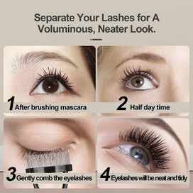 Listing 4 of 7 for Eyebrow Brush Eyelash Separator Brow Comb & Lash Spoolie Professional Eye M