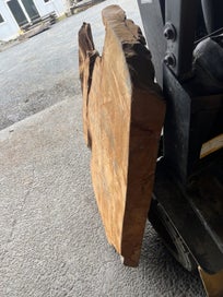 Listing 3 of 20 for AK250062 Ancient Swamp Kauri Stump Slab – 120 × 120 / 110 × 8.5 cm