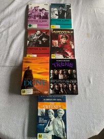 Listing 1 of 1 for Bulk DVD Bundle 1 - TV Series-The Sweeney, Treme, Dune, Air Wolf, Steptoe & Son