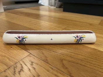 Listing 1 of 6 for Vintage Poole flower floral posy trough vase tray - Adorable