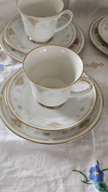 Listing 1 of 8 for Noritake Trios 'HIGH CLERE'