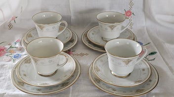 Listing 6 of 8 for Noritake Trios 'HIGH CLERE'